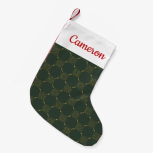 Calcetín Navideño Pequeño Modelo de nudo céltico
