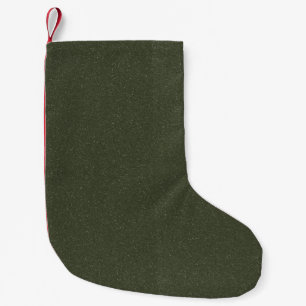 Calcetín Navideño Pequeño Moss Green Dos Tones Navidades De Ruido