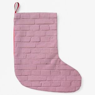 CALCETÍN NAVIDEÑO PEQUEÑO MURO DE CONCRETO DE ROPA