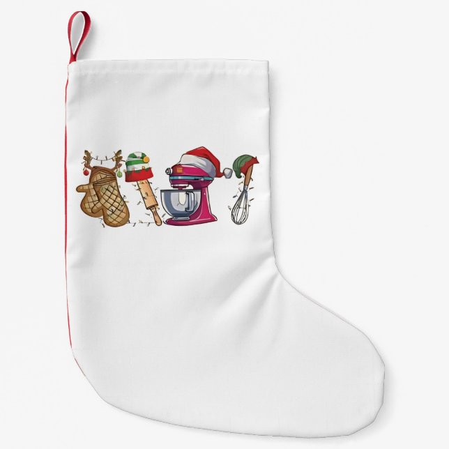 Calcetín Navideño Pequeño navidad 2026,  (Anverso)