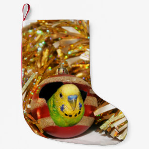 Calcetín Navideño Pequeño Navidad del Parakeet