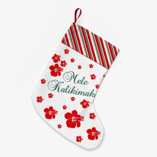 Calcetín Navideño Pequeño Navidad hawaiano el | Mele Kialikimaka