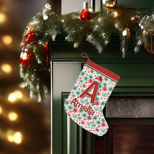 Calcetín Navideño Pequeño Navidad personalizada para niños