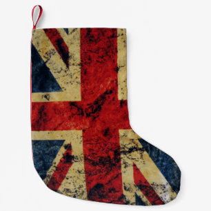 Calcetín Navideño Pequeño Navidad Union Jack