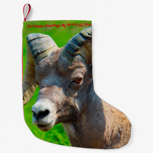 Calcetín Navideño Pequeño Navidades Alzando A Mi Querido Amigo Viejo