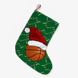 Calcetín Navideño Pequeño Navidades Baloncesto y Hoop