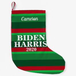 Calcetín Navideño Pequeño Navidades Biden Harris 2020