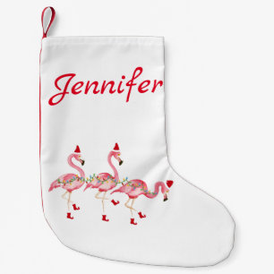 Calcetín Navideño Pequeño Navidades blancos monogramados Stocking