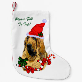 Calcetín Navideño Pequeño Navidades Bloodhound