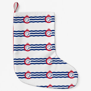 Calcetín Navideño Pequeño Navidades con bandera de Cincinnati