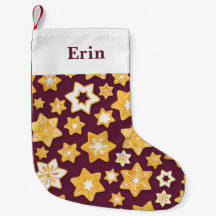 Navidades Cookie Wreath con fondo de ciruela profu