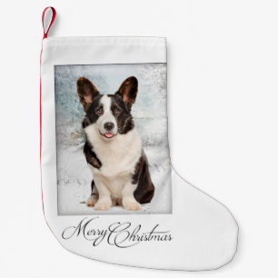 Calcetín Navideño Pequeño Navidades Corgi