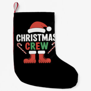 Calcetín Navideño Pequeño Navidades Crew Xmas Árbol Familia de coincidencias