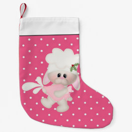 Calcetín Navideño Pequeño Navidades de Baking Bunny Holiday stock