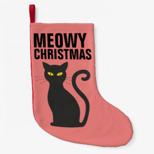 CALCETÍN NAVIDEÑO PEQUEÑO NAVIDADES DE CAT CUTE ALMACENAMIENTOS, NAVIDADES M