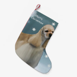 Calcetín Navideño Pequeño Navidades de Cocker Spaniel