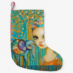 Calcetín Navideño Pequeño Navidades de Elephant Charm Stocking