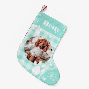 Calcetín Navideño Pequeño Navidades de fotografía graciosos y lindos mascota