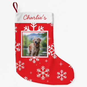 Calcetín Navideño Pequeño Navidades de fotografía Mascotas de perros persona