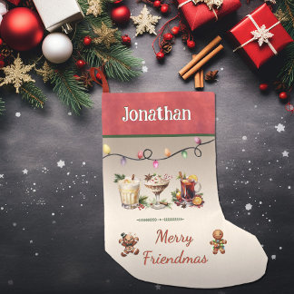 Calcetín Navideño Pequeño Navidades de Friendsmas