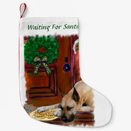 Calcetín Navideño Pequeño Navidades de Great Dane (Fawn)