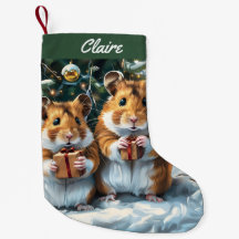 Navidades De Hamsters Con Regalos