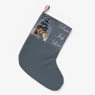 Calcetín Navideño Pequeño Navidades de Hound de Afganistán