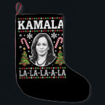 Calcetín Navideño Pequeño Navidades de Kamala Harris 2024 Comma La Xmas<br><div class="desc">Navidades de Kamala Harris 2024 Comma La Xmas</div>