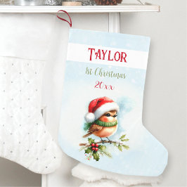 Calcetín Navideño Pequeño Navidades de la Navidad de los Vintage