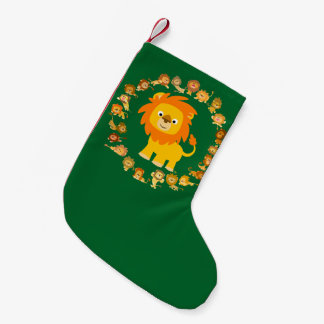 Calcetín Navideño Pequeño Navidades de leones Personalizados escuetos
