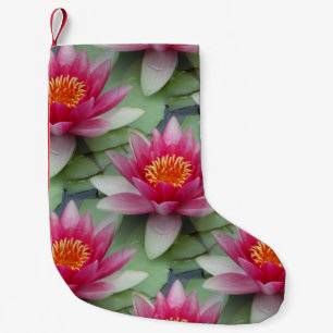 Calcetín Navideño Pequeño Navidades de Liras Rosa Lotus