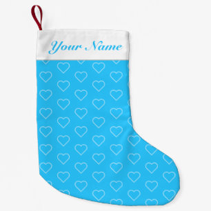 Calcetín Navideño Pequeño Navidades de nombre personalizados