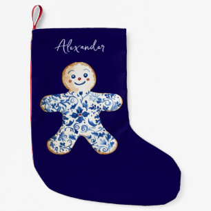 Calcetín Navideño Pequeño Navidades de nombres personalizados Cookie Chinois