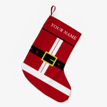 Navidades de nombres personalizados Stocking Santa