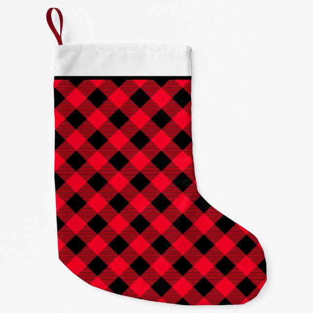 Calcetín Navideño Pequeño Navidades de pie (Anverso)