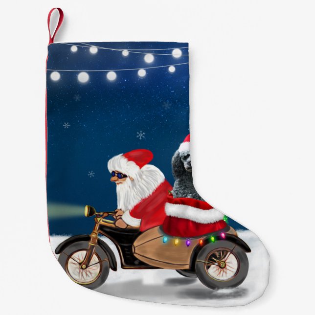 Calcetín Navideño Pequeño Navidades de podle (Anverso)