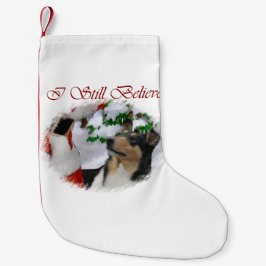 Calcetín Navideño Pequeño Navidades de Smooth Collie