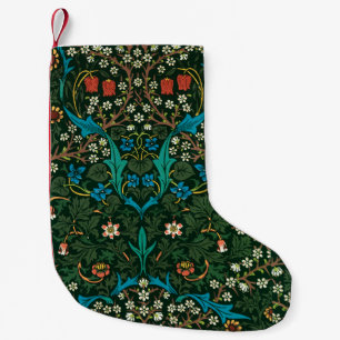 Calcetín Navideño Pequeño Navidades de William Morris Fabric Stocking