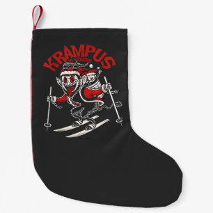 Calcetín Navideño Pequeño Navidades de Xmas Gruss Vom Krampus Devil