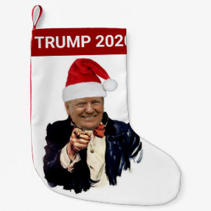 Calcetín Navideño Pequeño Navidades Donald Trump 2020