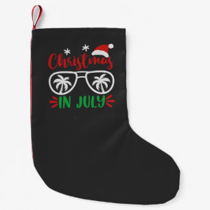 Calcetín Navideño Pequeño Navidades en julio divertidos navidades en verano