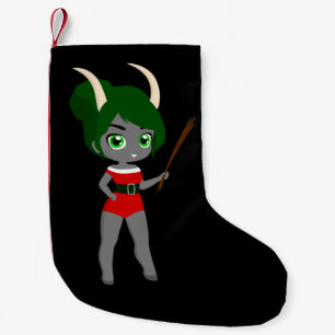 Calcetín Navideño Pequeño navidades feas krampus