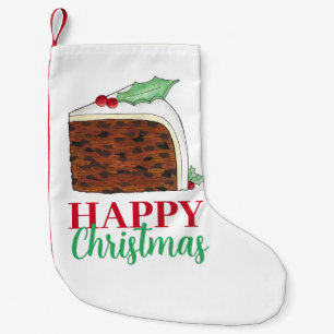 Calcetín Navideño Pequeño Navidades felices Gran Bretaña Festividad de Paste