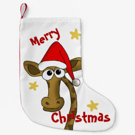 Calcetín Navideño Pequeño Navidades giraffe