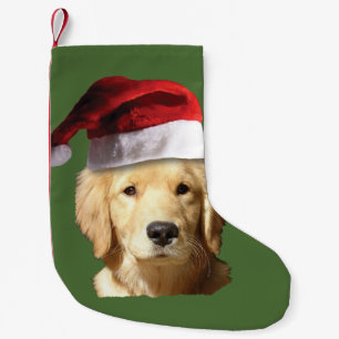Calcetín Navideño Pequeño Navidades Golden Retriever