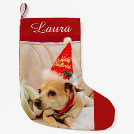 Calcetín Navideño Pequeño Navidades guindilla Chihuahua Perro 4Laura