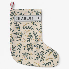 Calcetín Navideño Pequeño Navidades haciendo frente a Hollies