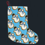 Calcetín Navideño Pequeño Navidades Hanukkah Winter Snowman Holiday Cookie<br><div class="desc">El Holiday stocking cuenta con un ilustracion original de marca de una galleta de azúcar en forma de nieve. ¡Ideal para los Navidades o para la decoración de Hanukkah! Este diseño también está disponible en otros productos. ¿No ves lo que estás buscando? ¿Necesita ayuda con la personalización? Contacte con Rebecca...</div>