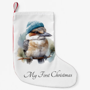 Calcetín Navideño Pequeño Navidades Kookaburra, personalizable