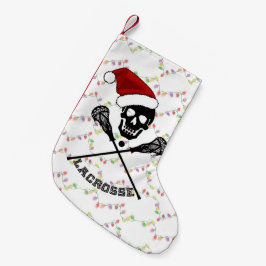 Calcetín Navideño Pequeño Navidades Lacrosse Sticks
